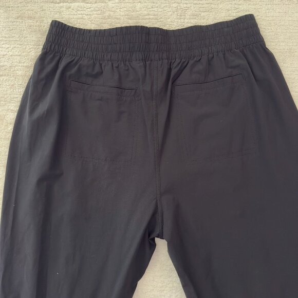Calia Stretch Pants Size XL Black Pull On Jogger Style Zipper Hem Comfortable - Picture 8 of 12